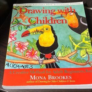 Drawing with Children by Mona Brookes - Colorful Toucan Cover